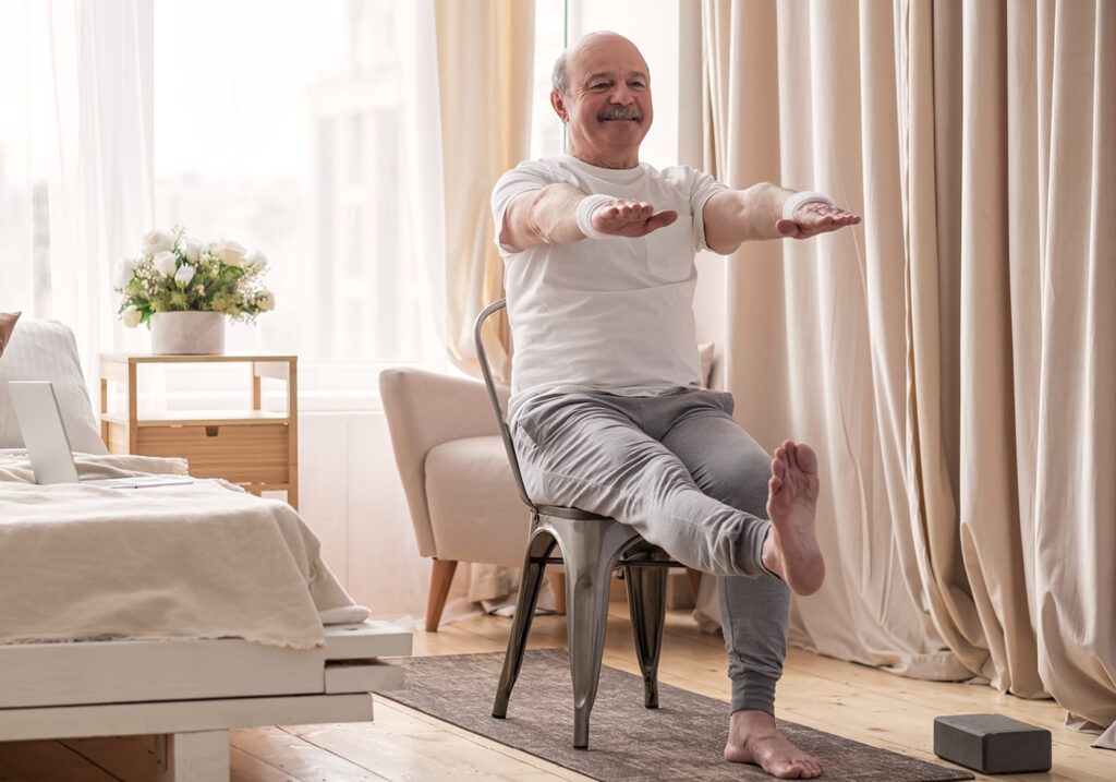 Chair Yoga for the Elderly: Improve Flexibility and Health from