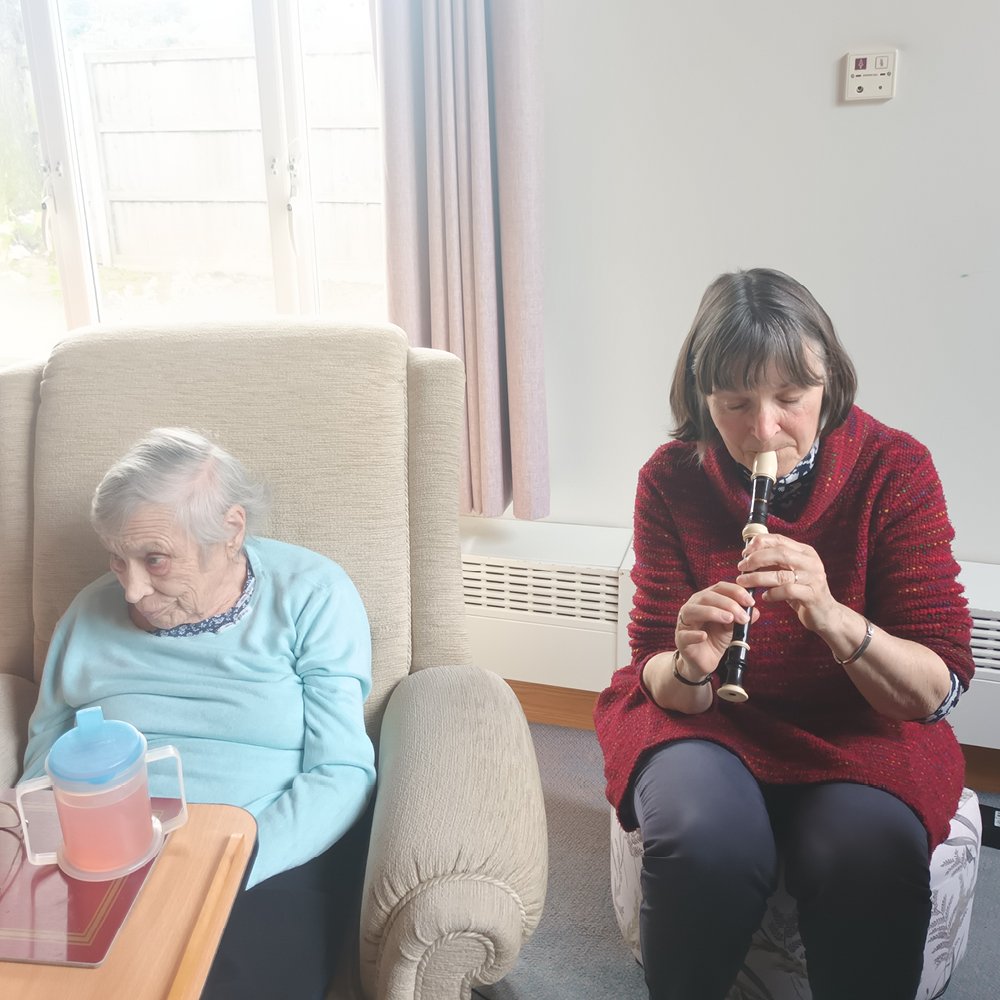 Folk Session Singers at Halvergate House