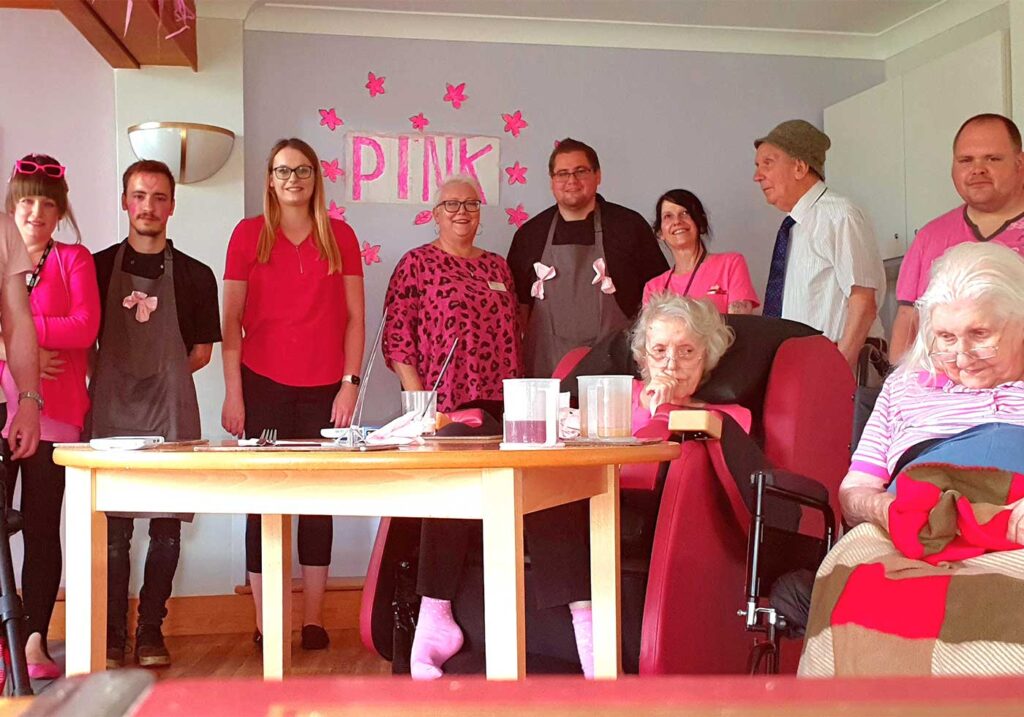 pink day at halvergate house