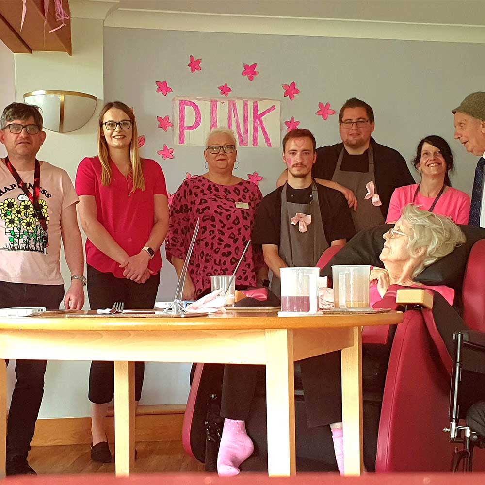 pink day at halvergate house