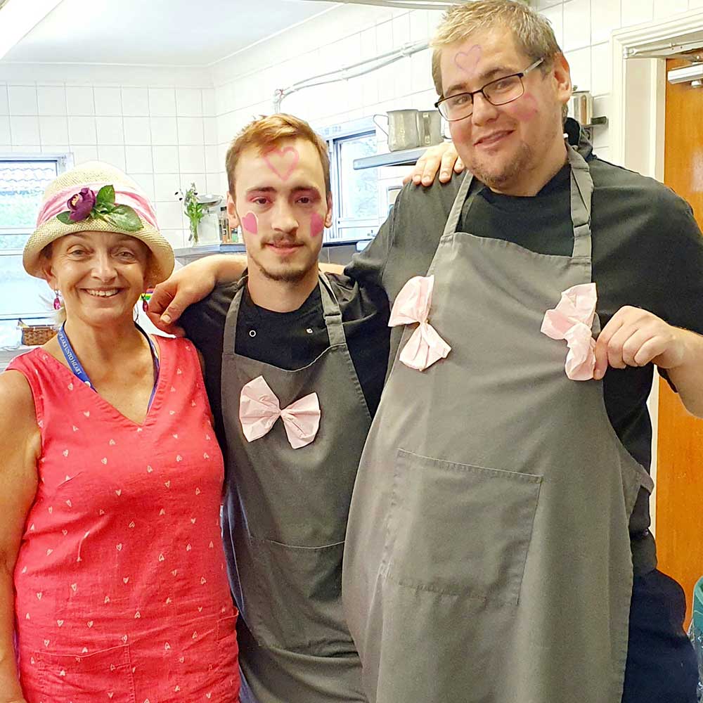 pink day at halvergate house